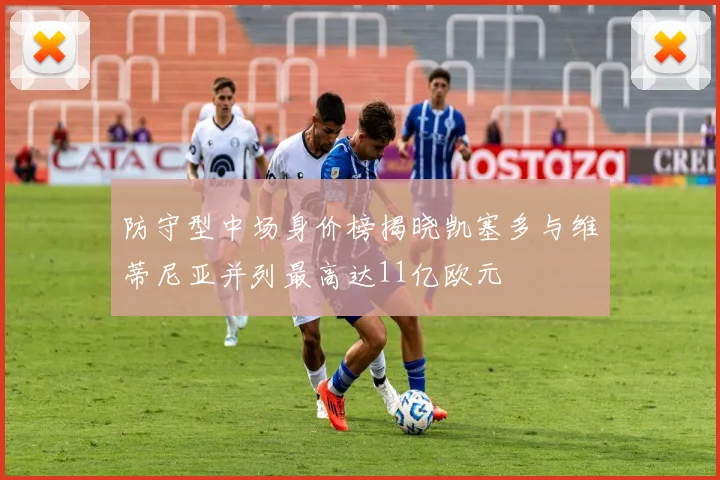 防守型中场身价榜揭晓凯塞多与维蒂尼亚并列最高达11亿欧元